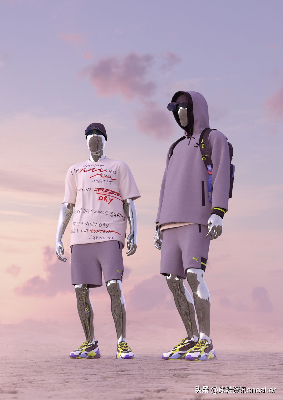 PUMA联手CentralSaintMartins首推DayZero环保联名系列