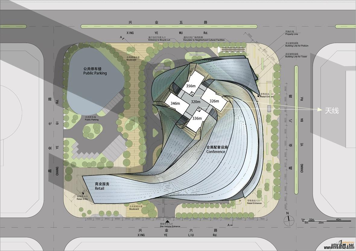 珠海横琴新区未来第一高楼,粤港澳大湾区高楼