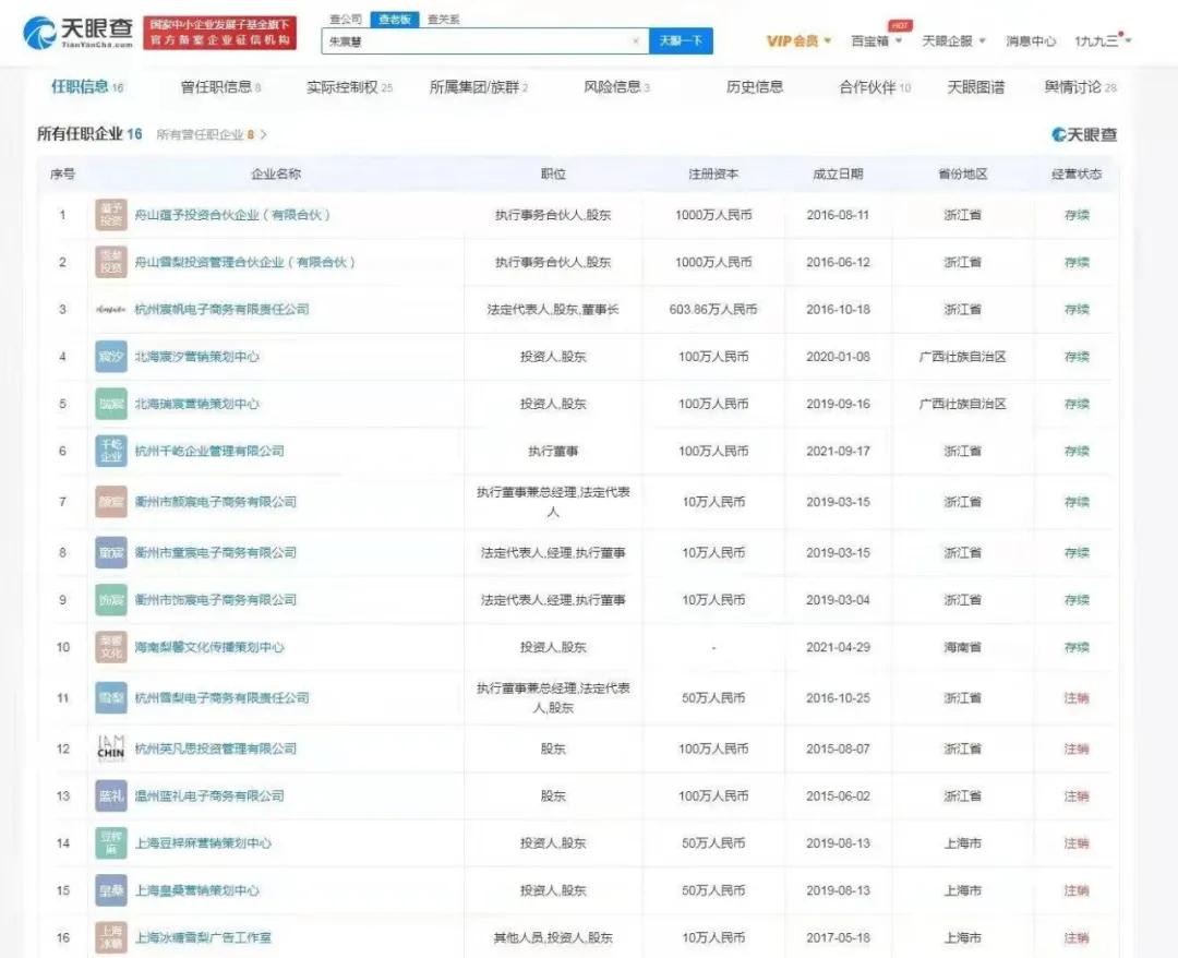 网络主播雪梨林珊珊偷逃税被罚,网络主播雪梨林珊珊偷逃税被处罚