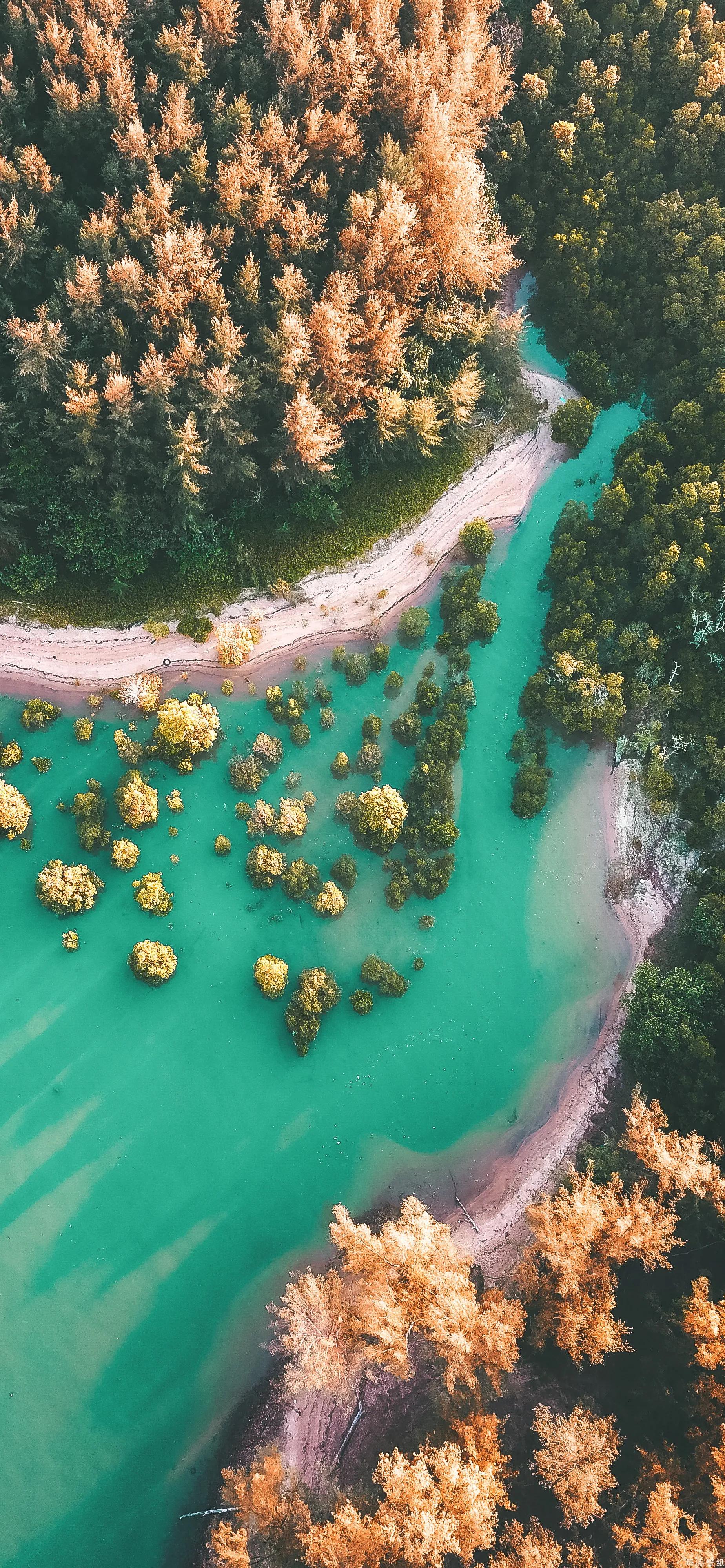 俯瞰小路高清手机壁纸,宇宙俯瞰地球高清壁纸