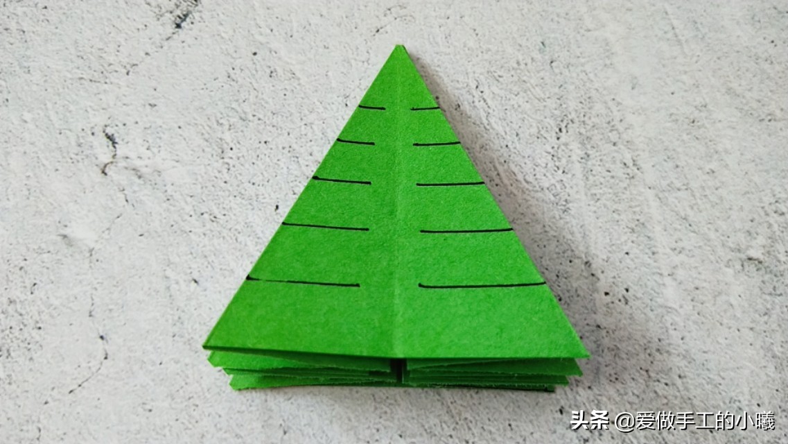 圣诞树折纸教程简单视频,圣诞树折纸教程详细