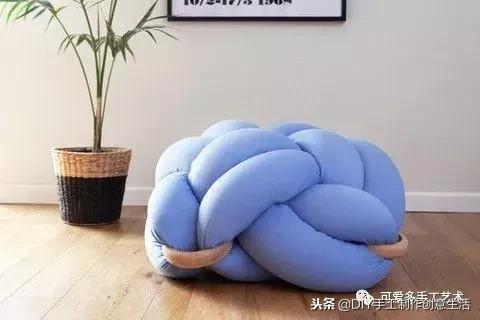 旧床单改椅子坐垫,床单自己做坐垫教程最简单