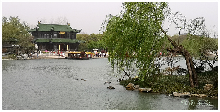 扬州夏日的瘦西湖风景,三月的扬州瘦西湖