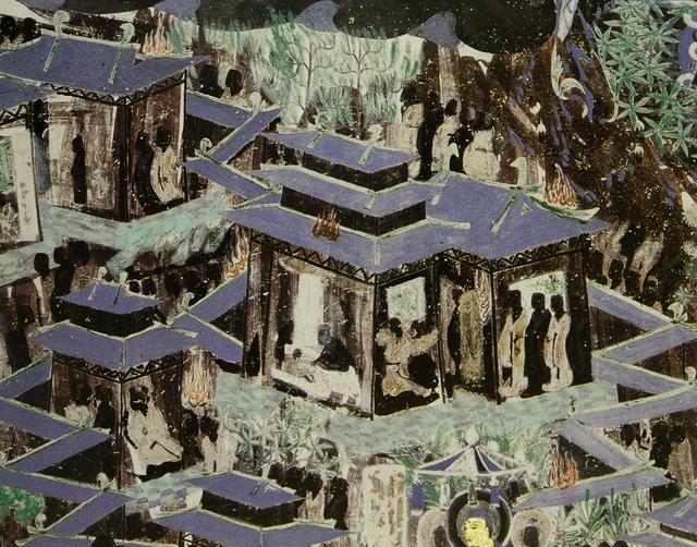 敦煌壁画320窟赏析,敦煌莫高窟420窟壁画