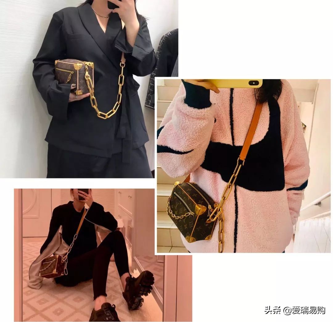 lv包包方盒子男,lv中古包男士8成新