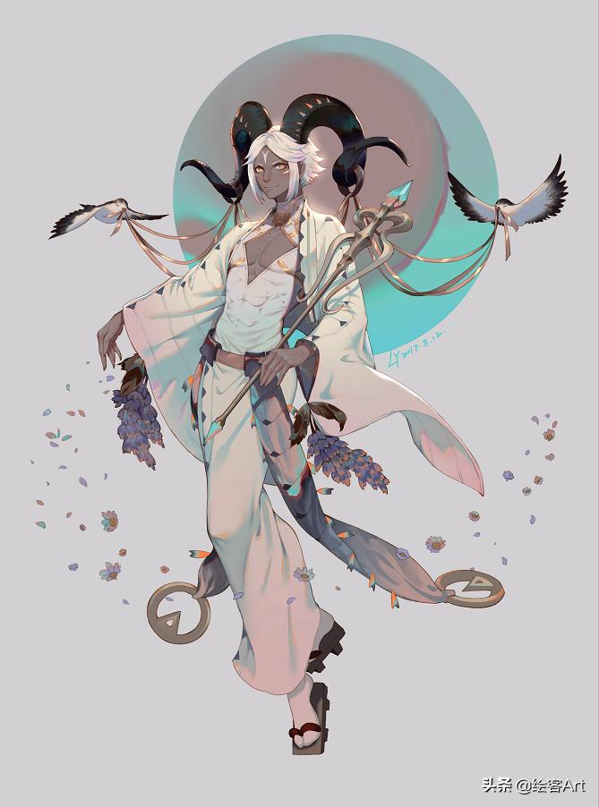 12星座仙气古风头像男生射手座,超好看的12星座头像