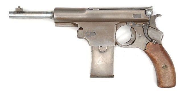 伯格曼3a手枪,伯格曼1型自动手枪
