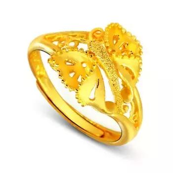 男士黄金戒指款式图片,周六福黄金戒指女款式