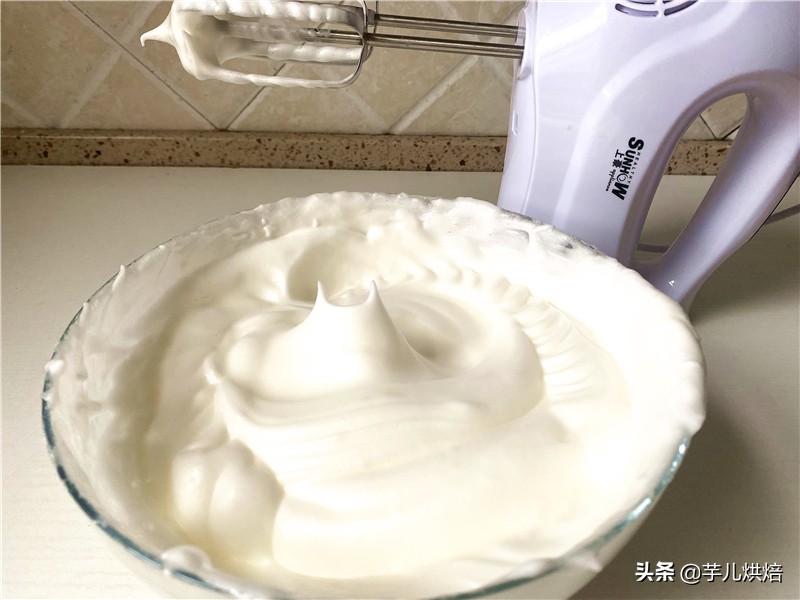 戚风蛋糕的家常做法自己制作,黑麦戚风蛋糕做法