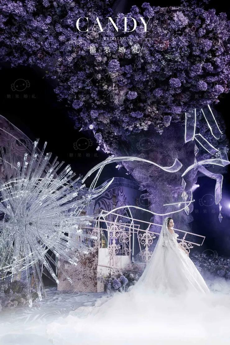 一场神秘浪漫的星空婚礼,一场仙境般的梦幻婚礼