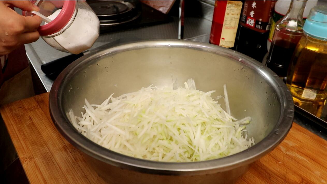 炸萝卜丸子要不要烫面,炸萝卜丸子不要肉末