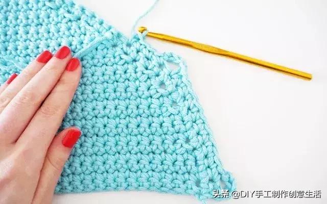 夏天来了，一定要钩一套给自己，有钩织教程