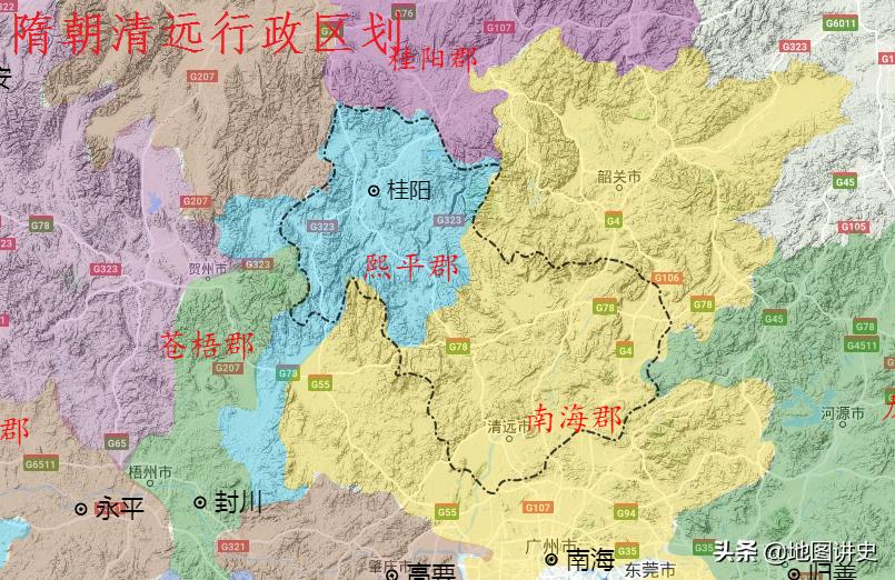 清远各个区的简介,广东清远行政区划