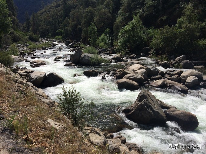 美国优胜美地冰川观景点,优胜美地冰川峰顶