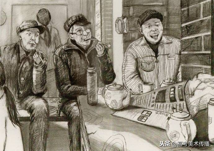 速写优秀作品,场景速写优秀作品图片