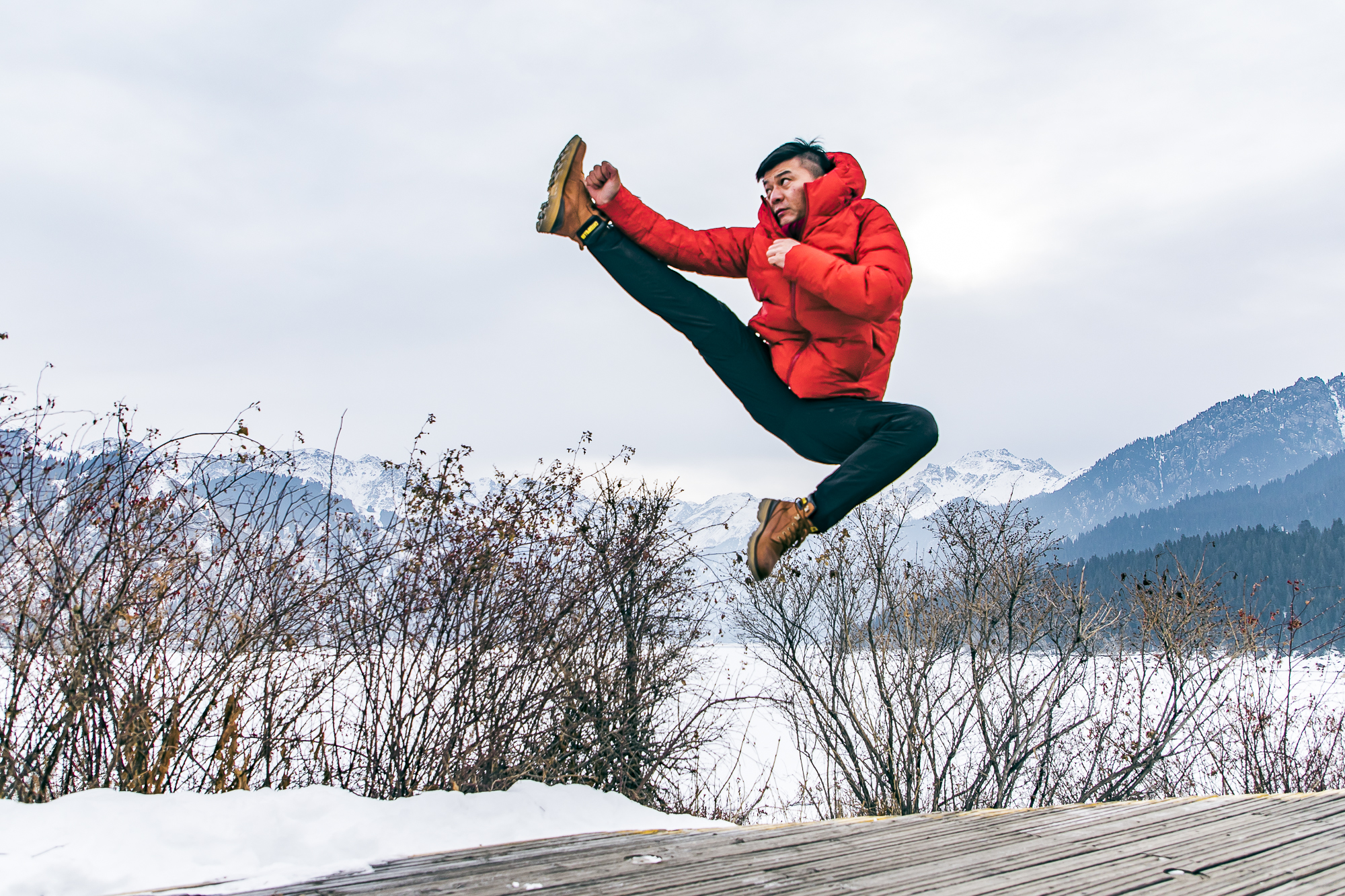 大美新疆博格达峰美景,天山天池博格达峰全景图片