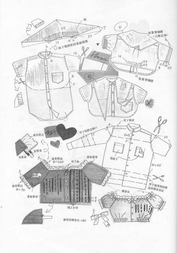 做衣服怎么看布料横着还竖着裁剪,衣服裁剪零基础入门视频教程