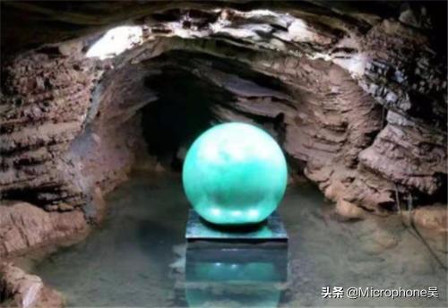 最大的夜明珠重达6吨,巨型夜明珠世界最大夜明珠亮相