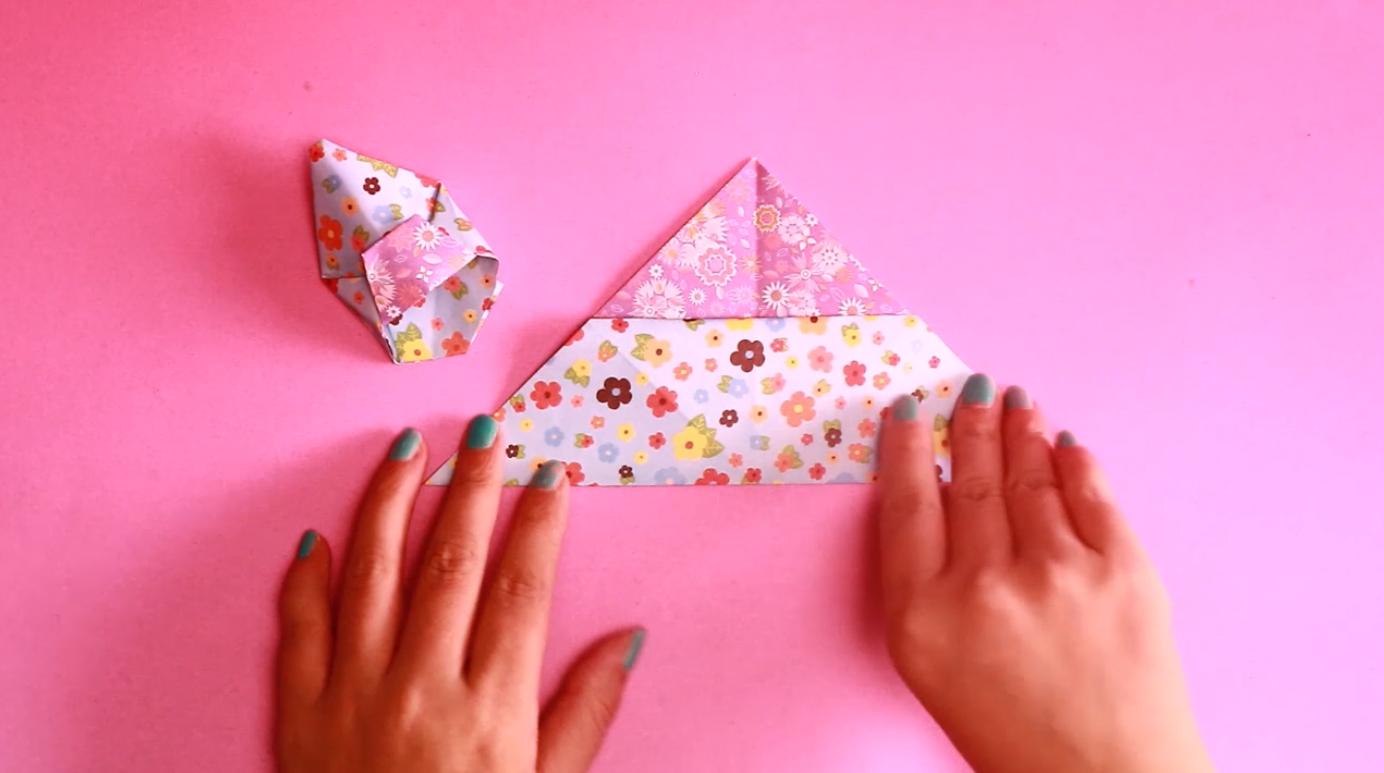 不用剪刀不用胶折纸做自行车,不用胶带不用胶水就能做出高跟鞋