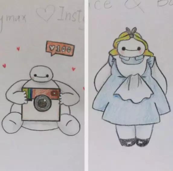 这些二次元，居然都和大白拥抱了