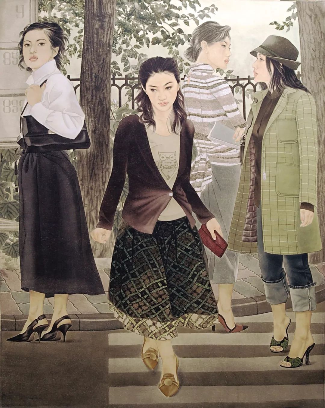 从一岁到七岁画画,从七岁到八岁画的画