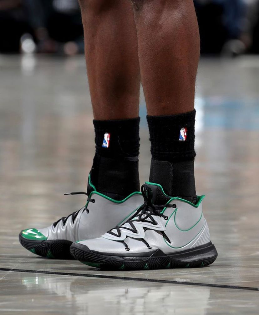 aj34nba球星上脚配色,aj34北卡球员