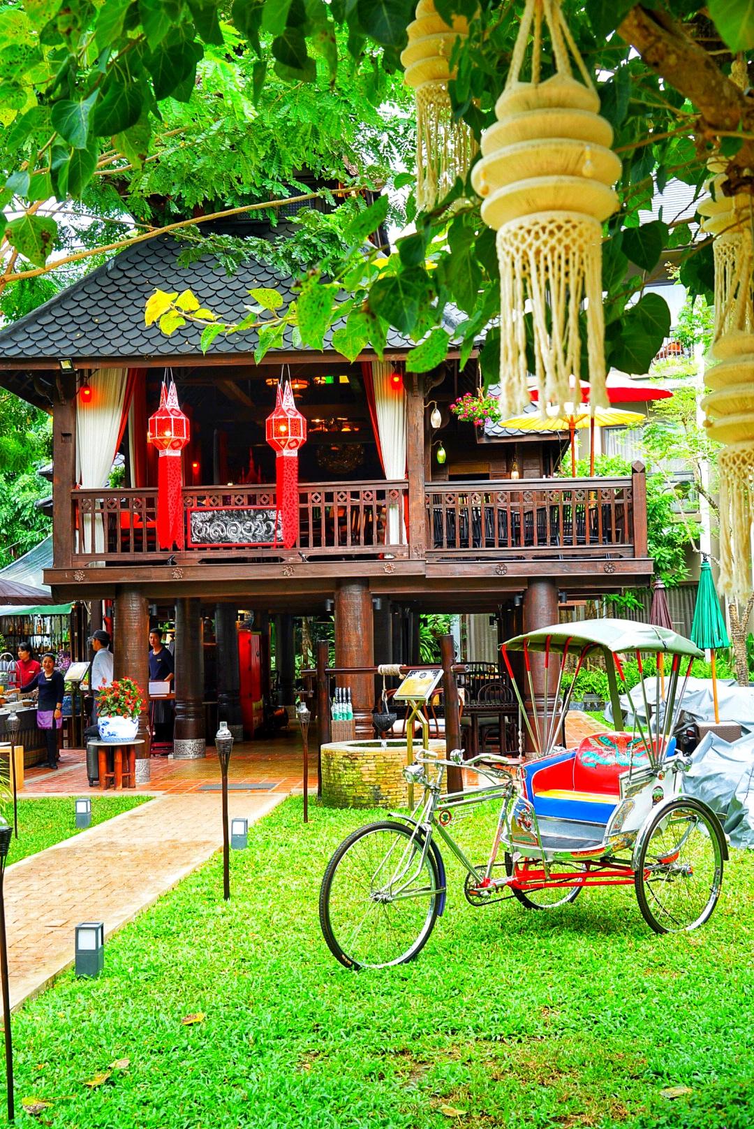 神奇泰国游,清迈古城温暖的风景