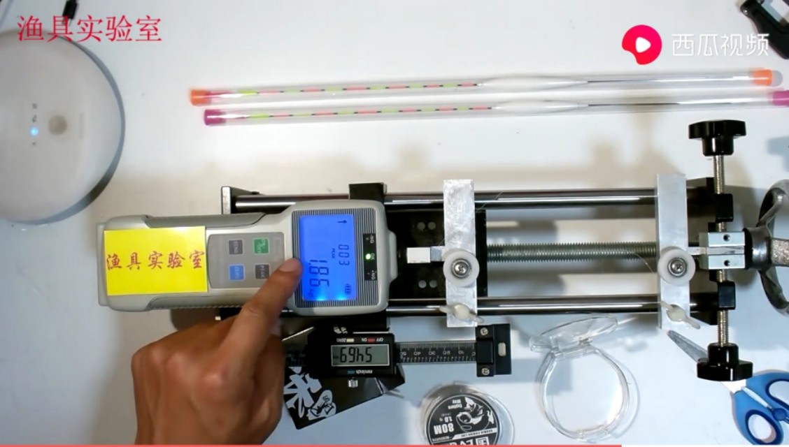 最好的鱼线测试,化氏一味国民鱼线测评