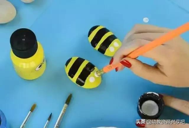 小蜜蜂手工制作可以戴头上的,小蜜蜂手工制作大全图片