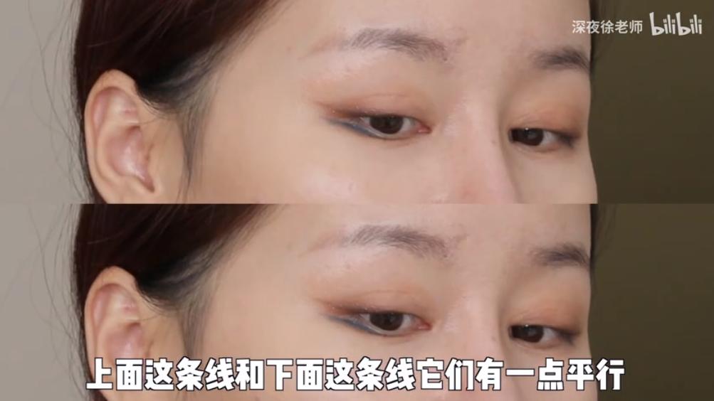 微笑着告别的眼睛怎么画,深邃的小眼睛适合怎么画眼妆