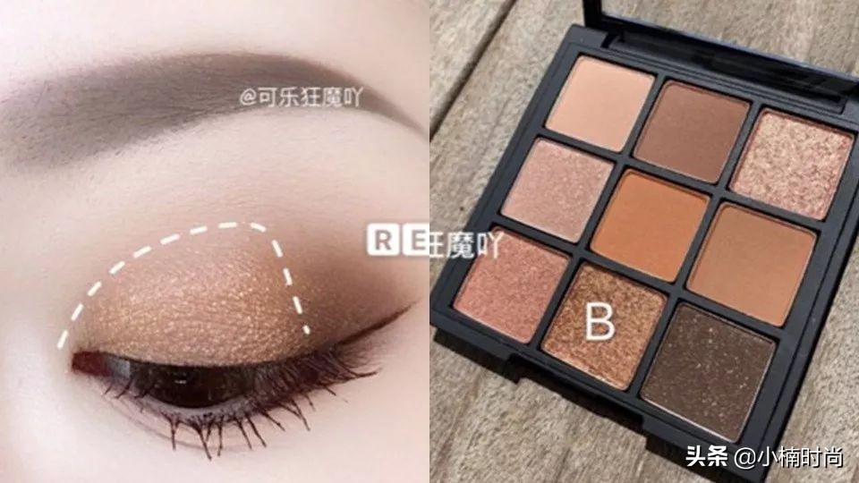 只有六种眼影的眼影盘怎么画眼影,最适合新手画眼影的日常眼影盘