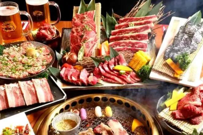 郑州美食店鳥蘭烧肉,建业凯旋广场店日式烤肉