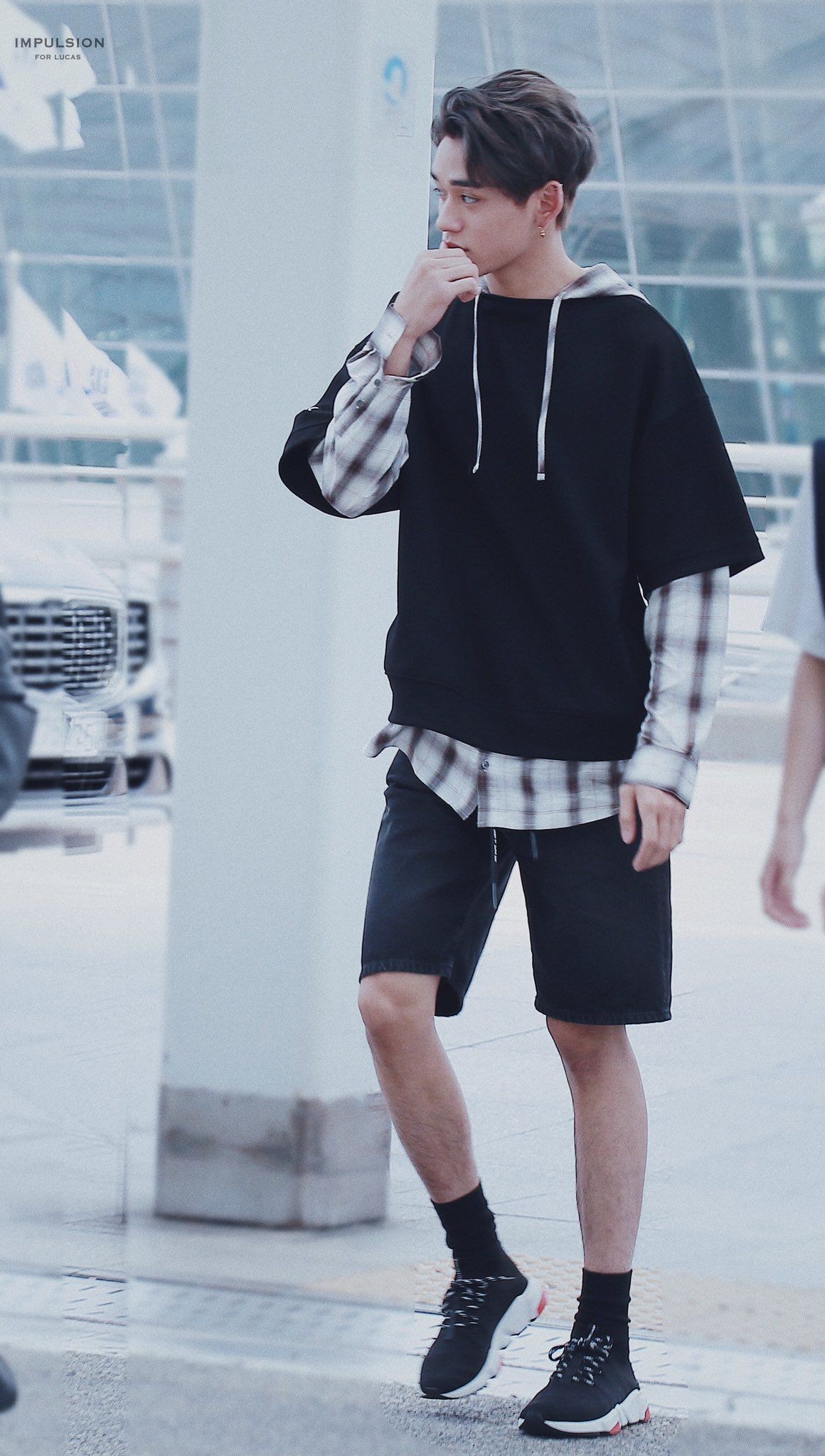 懒人黑色系穿搭,黑色控潮男穿搭夏季潮流