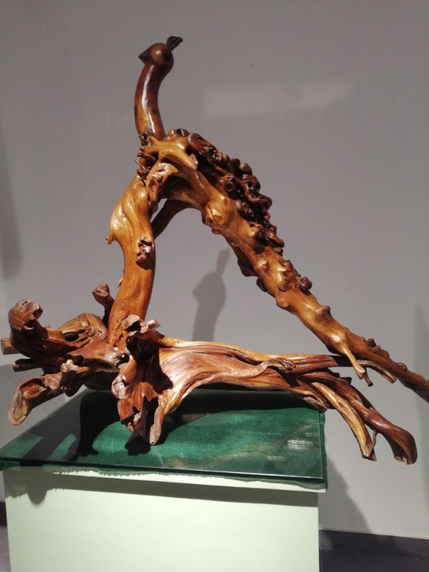 根雕作品欣赏竹子,精美根雕盆景图片欣赏