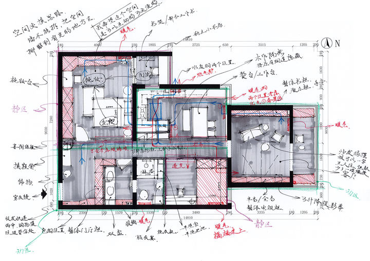 采光通风收纳怎么考虑,采光处理设计