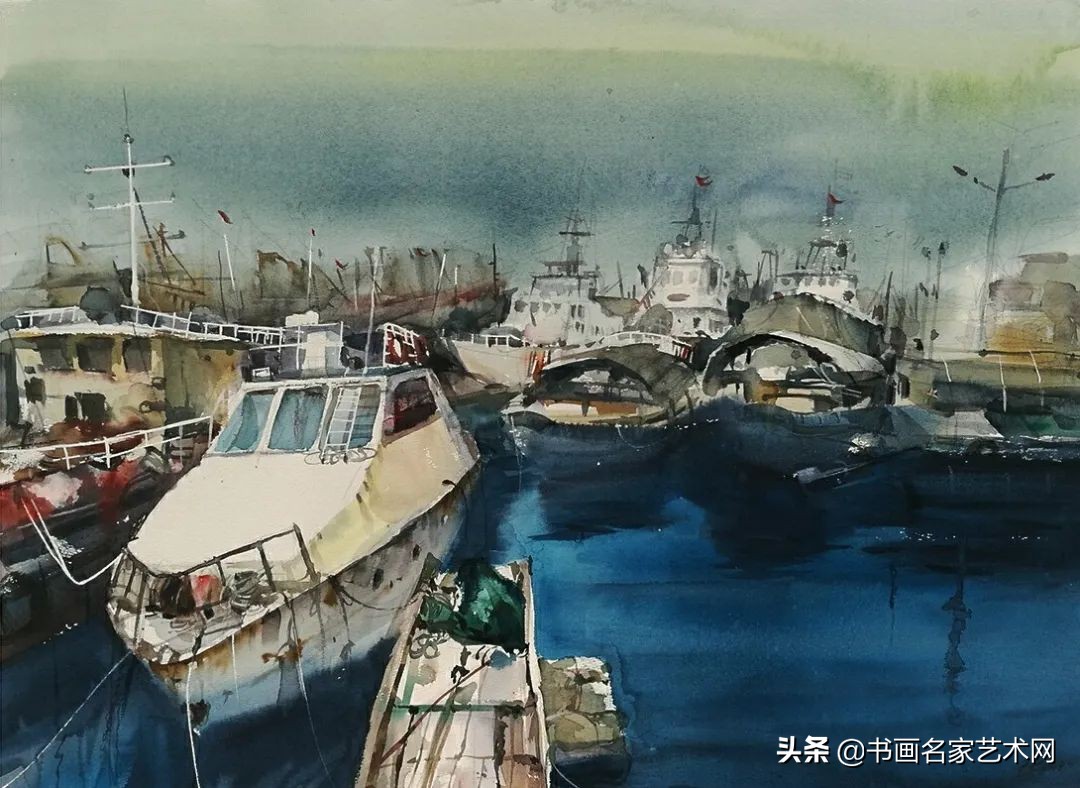 中国张虹,中国艺术水彩画