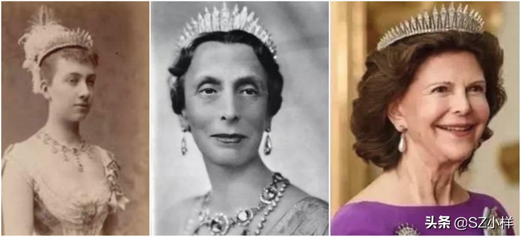 欧洲各国王室珠宝富贵逼人,瑞典王室丹麦王室珠宝