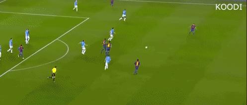 梅西精妙绝伦的过人瞬间,梅西100球神迹