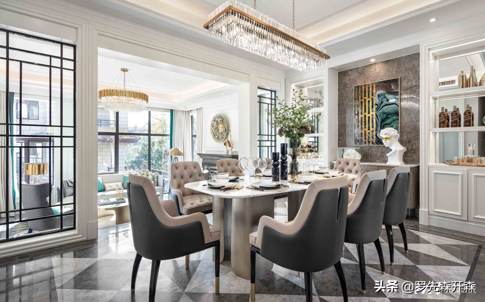 简单纯粹的轻奢美,美而不妖艳的轻奢风