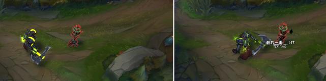 诺手狂狼连劈,诺手皮肤灌篮手感