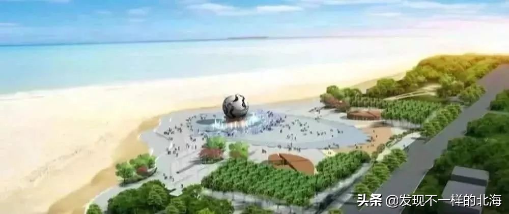 两广场五公园，北海城南片区的人住的就是这么爽