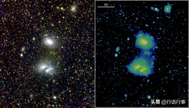 德国eROSITAX射线望远镜拍摄的第一批图像证明其高灵敏度