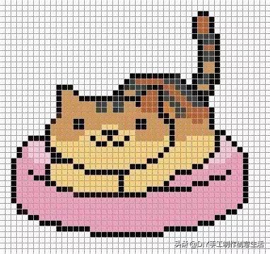 慵懒的猫钩织教程,慵懒的猫的钩织教程