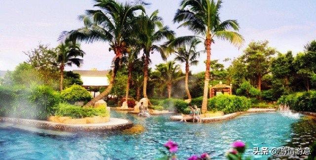 天下最美的温泉仙境,人间仙境美如画的温泉