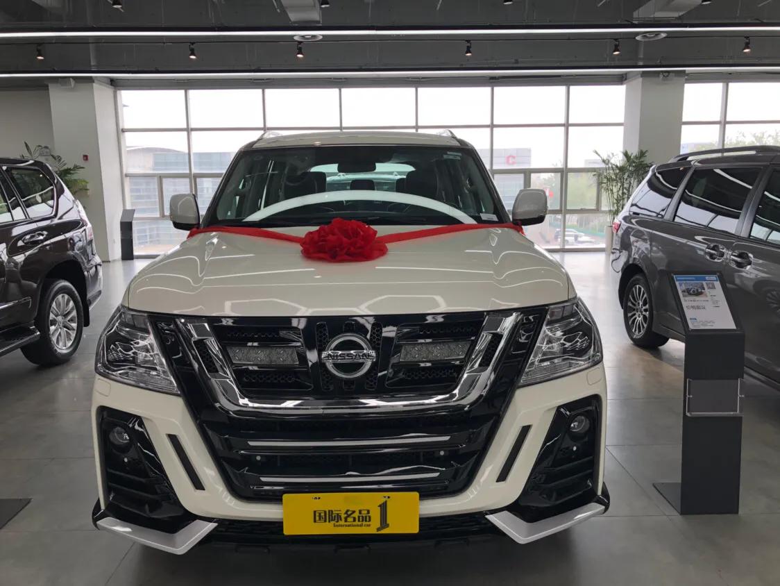 途乐y62改领主包围电光灰色车身,途乐银爵前包围领主版后包围组合