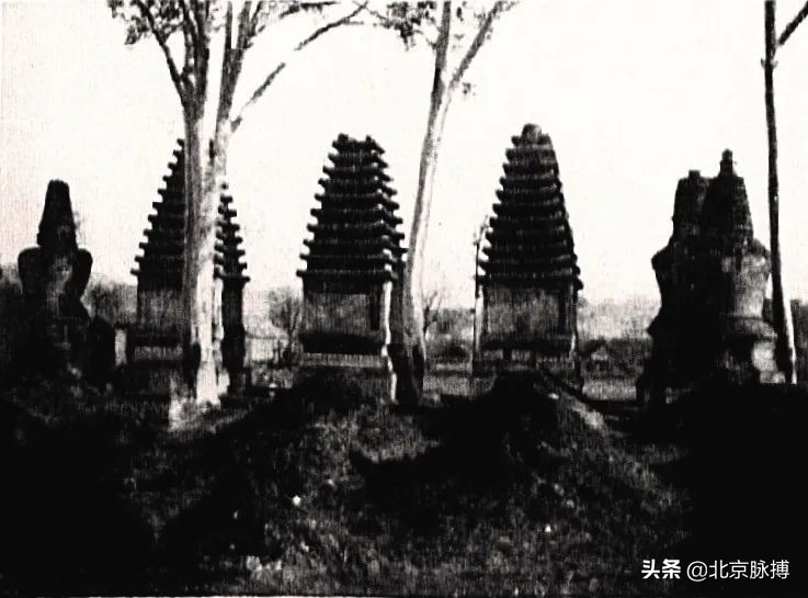 画说丨百年前德国建筑师镜头下的北京宝塔