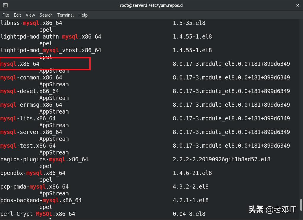 添加dnf第三方软件仓库-CentOS8.1Linux系统运维实战十