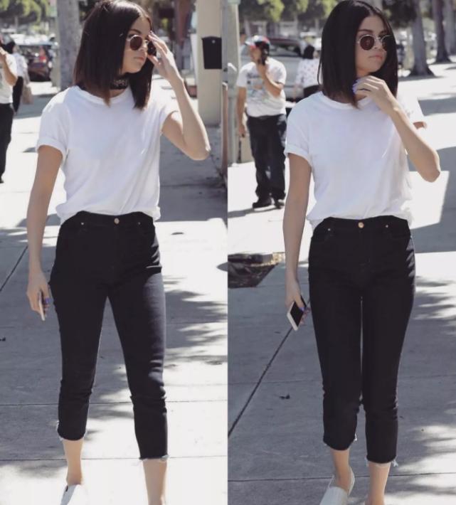 跟着selena学穿衣,selena夏季穿搭