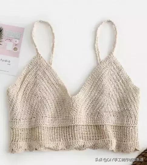 夏天来了，一定要钩一套给自己，有钩织教程