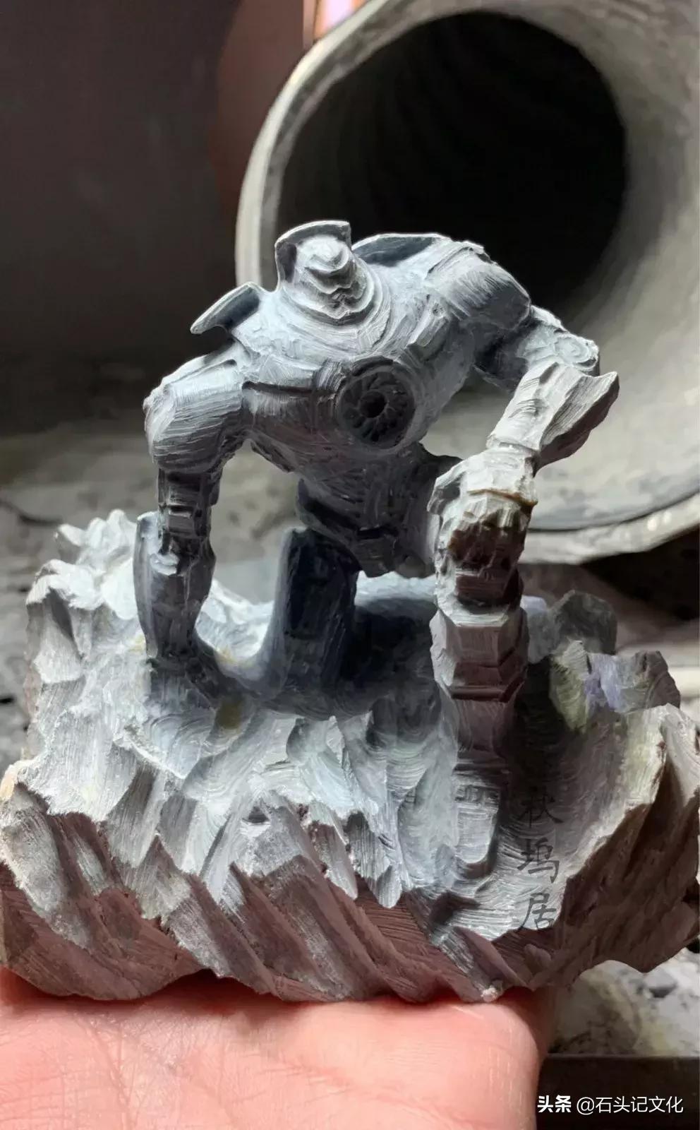 大型石雕拼装,雕塑泥塑入门教学视频变形金刚